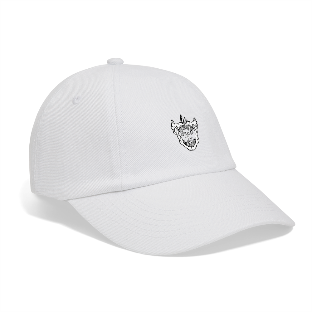 BASEBALL CAP - white/white