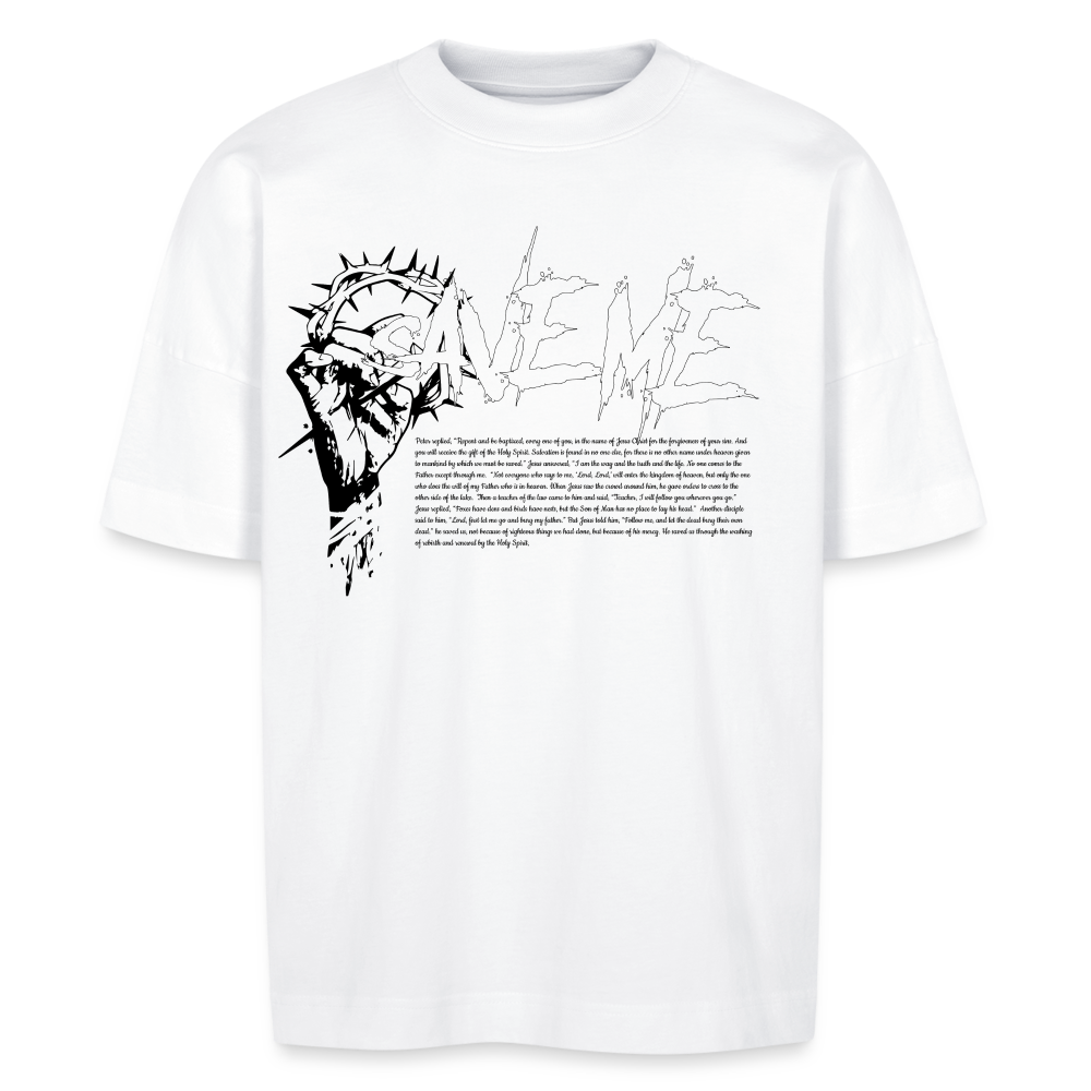 SAVE ME TEE - white